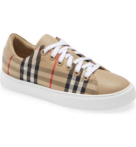 burberry albridge check low-top sneakers|Burberry Albridge Check Low Top Sneaker (Women) .